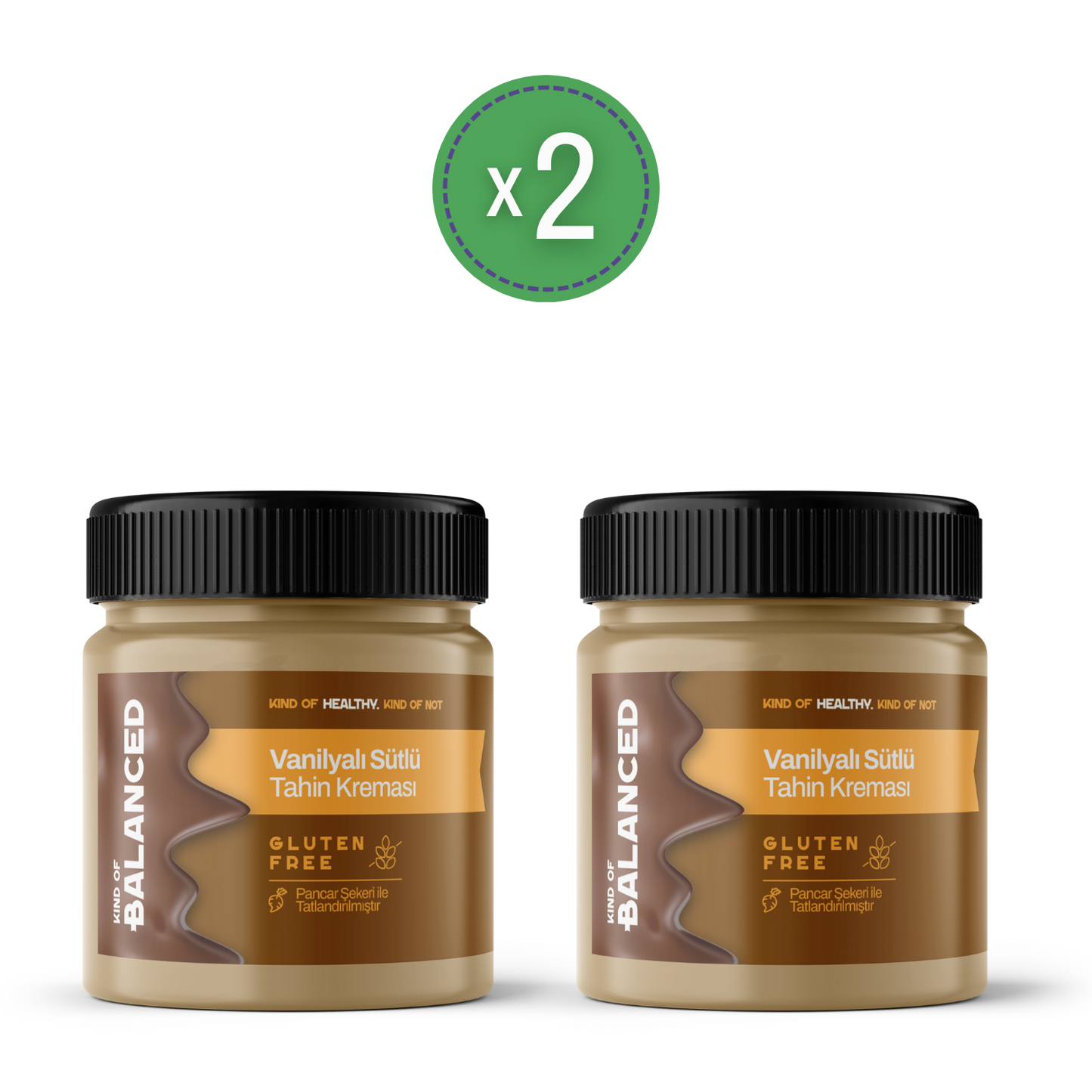 Vanilyalı Sütlü Tahin Kreması 200 Gr