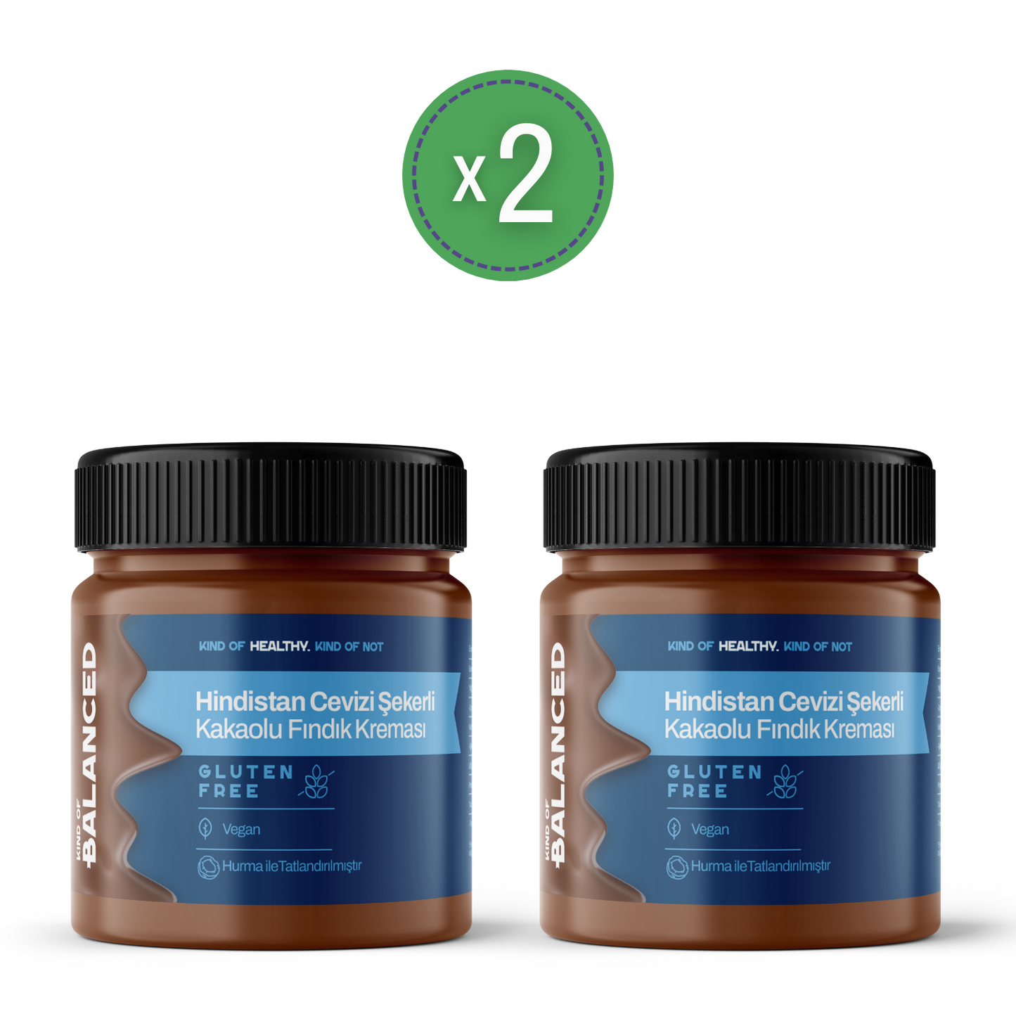 Hindistan Cevizi Şekerli Kakaolu Fındık Kreması 200 Gr