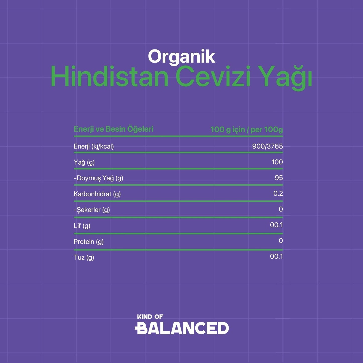 Organik Hindistan Cevizi Yağı 150 ml (Organik Sertifikalı)