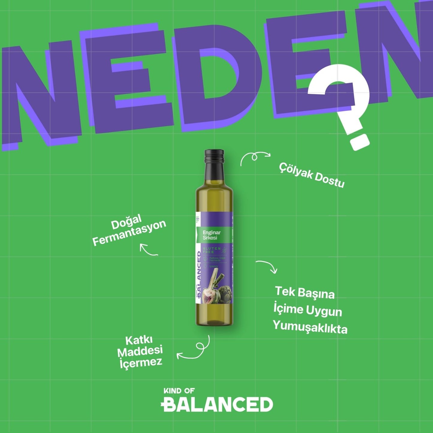 Enginar Sirkesi 500 ml