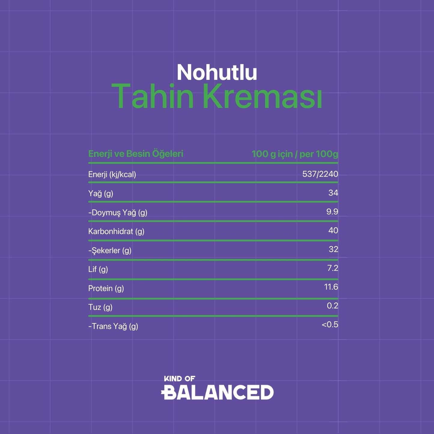 Nohutlu Tahin Kreması 200 Gr
