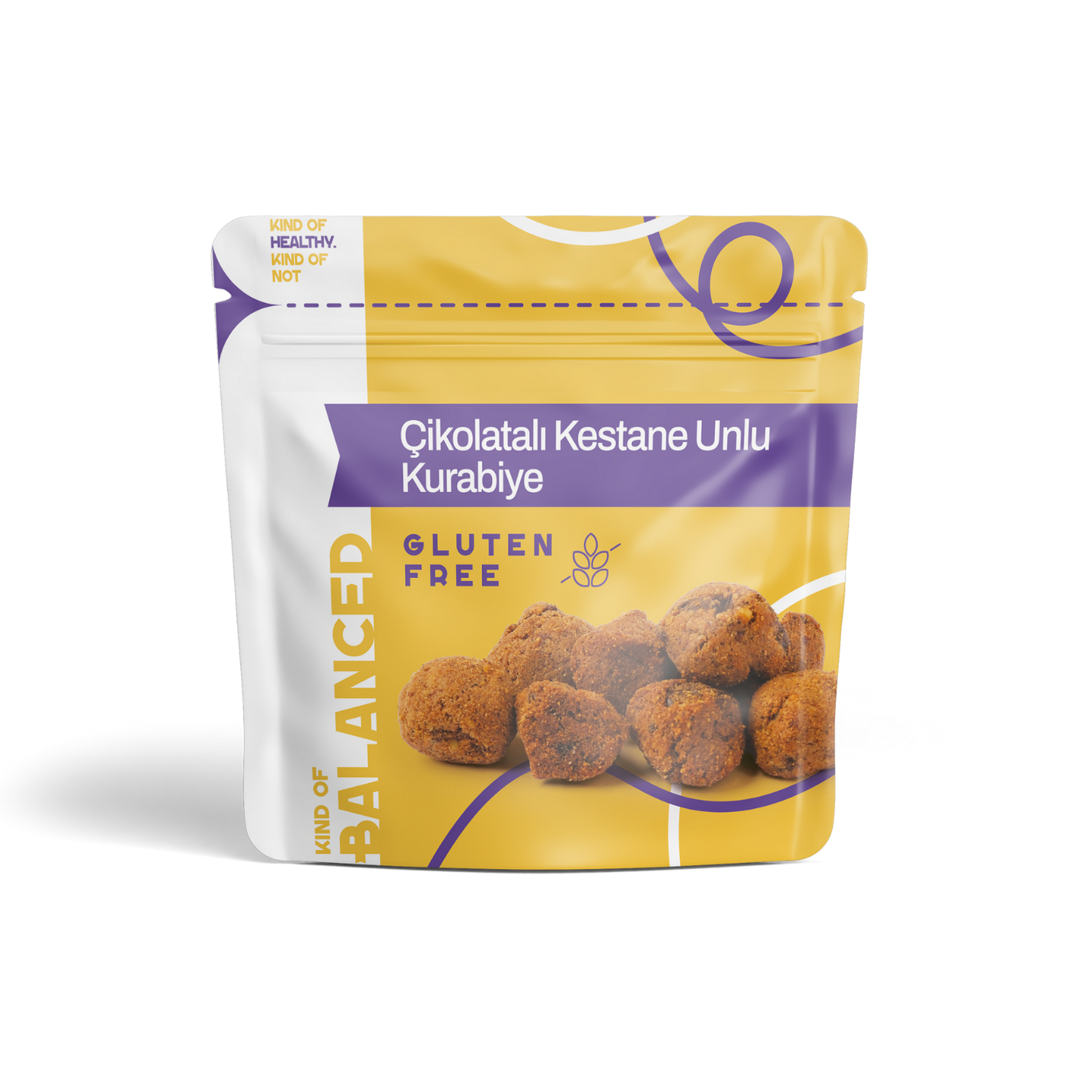 Glütensiz Çikolatalı Kestane Unlu Kurabiye 50 Gr
