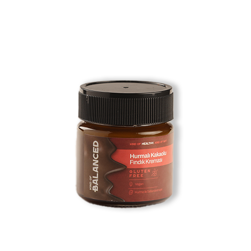 Hurmalı Kakaolu Fındık Kreması (Şekersiz, Katkısız) 200 Gr