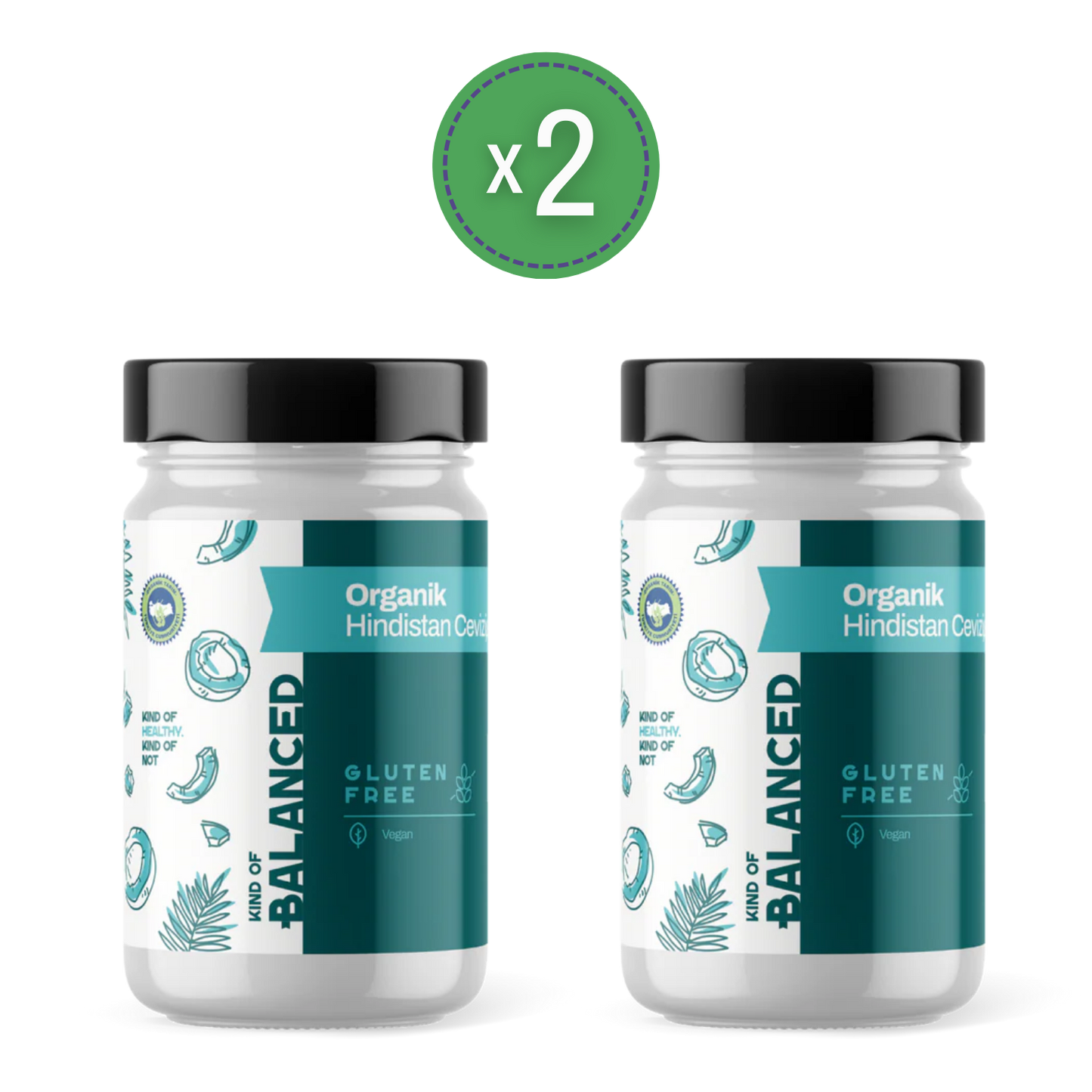 Organik Hindistan Cevizi Yağı 300 ml (Organik Sertifikalı)