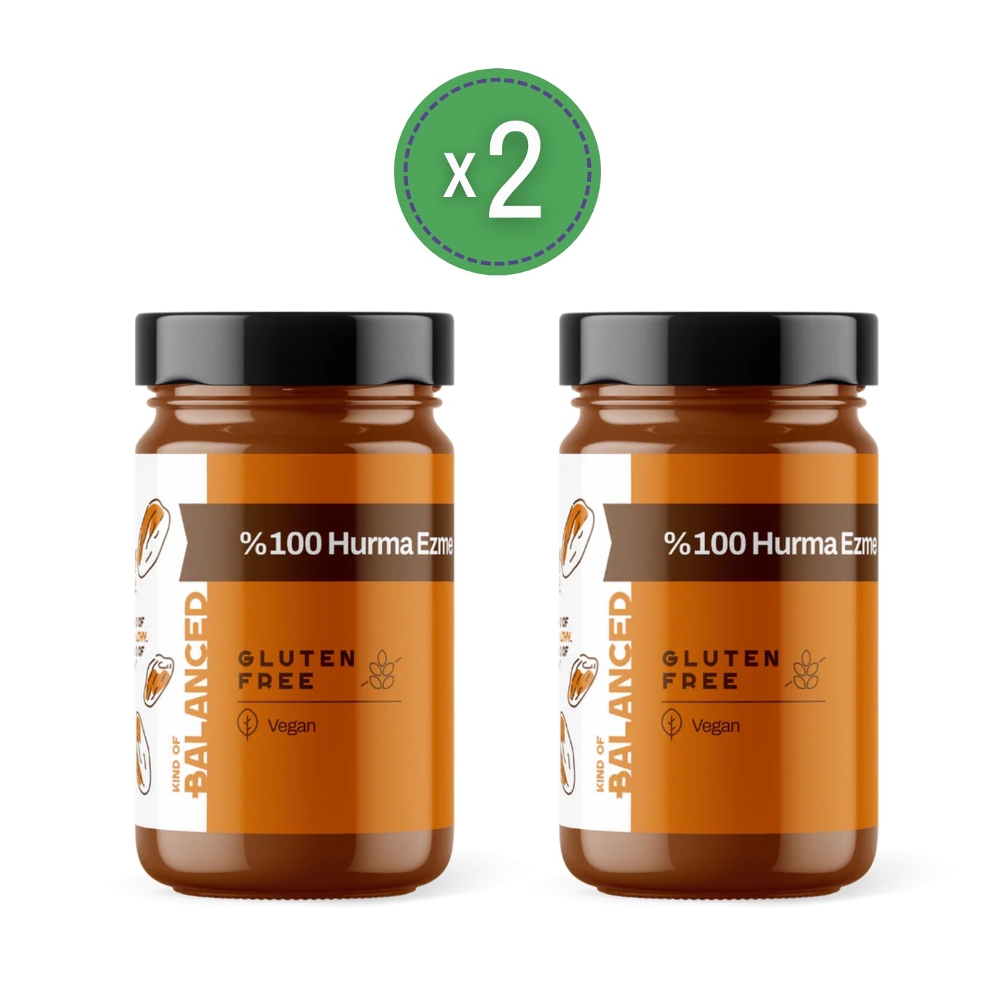 %100 Sade Hurma Ezmesi 250 Gr