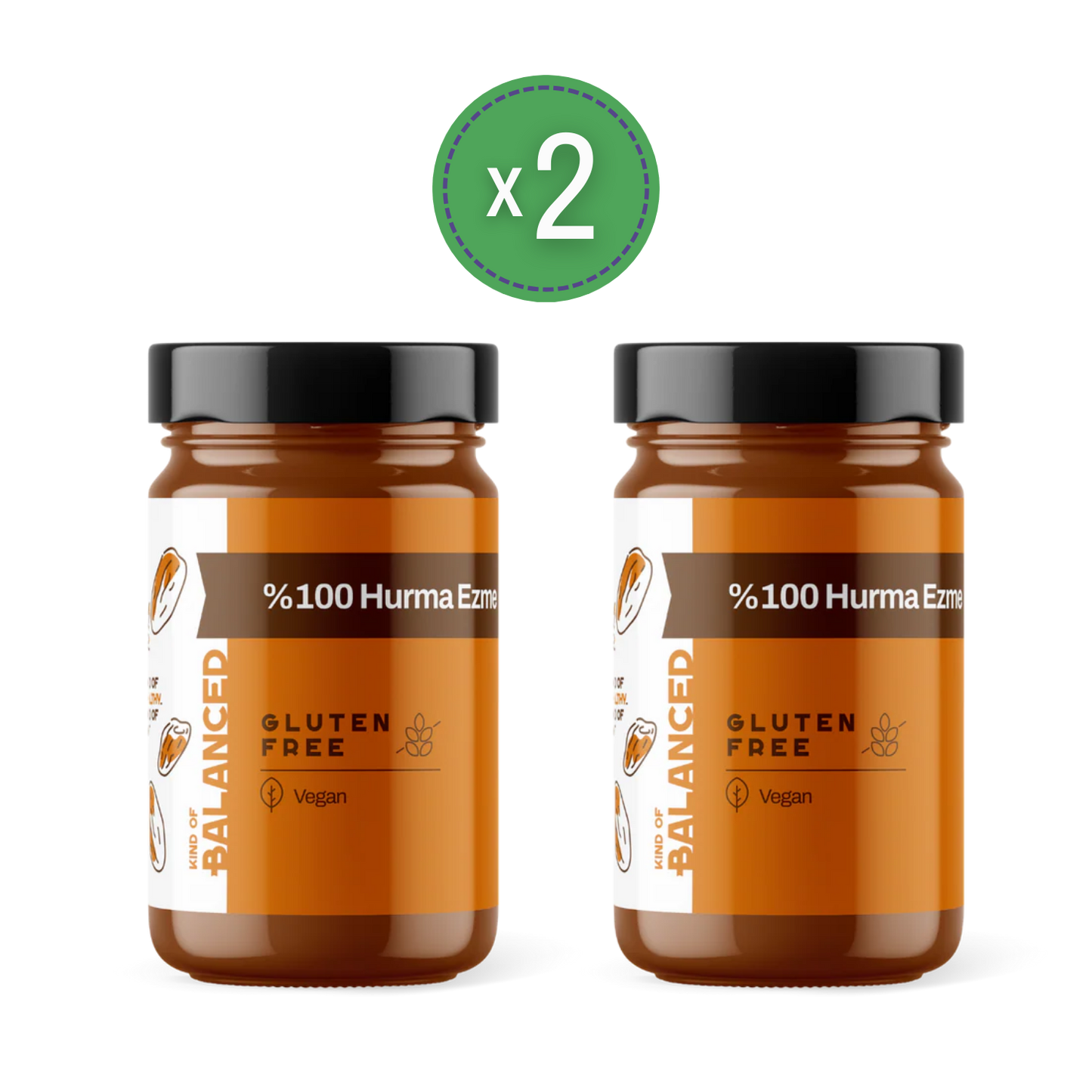 %100 Sade Hurma Ezmesi 250 Gr