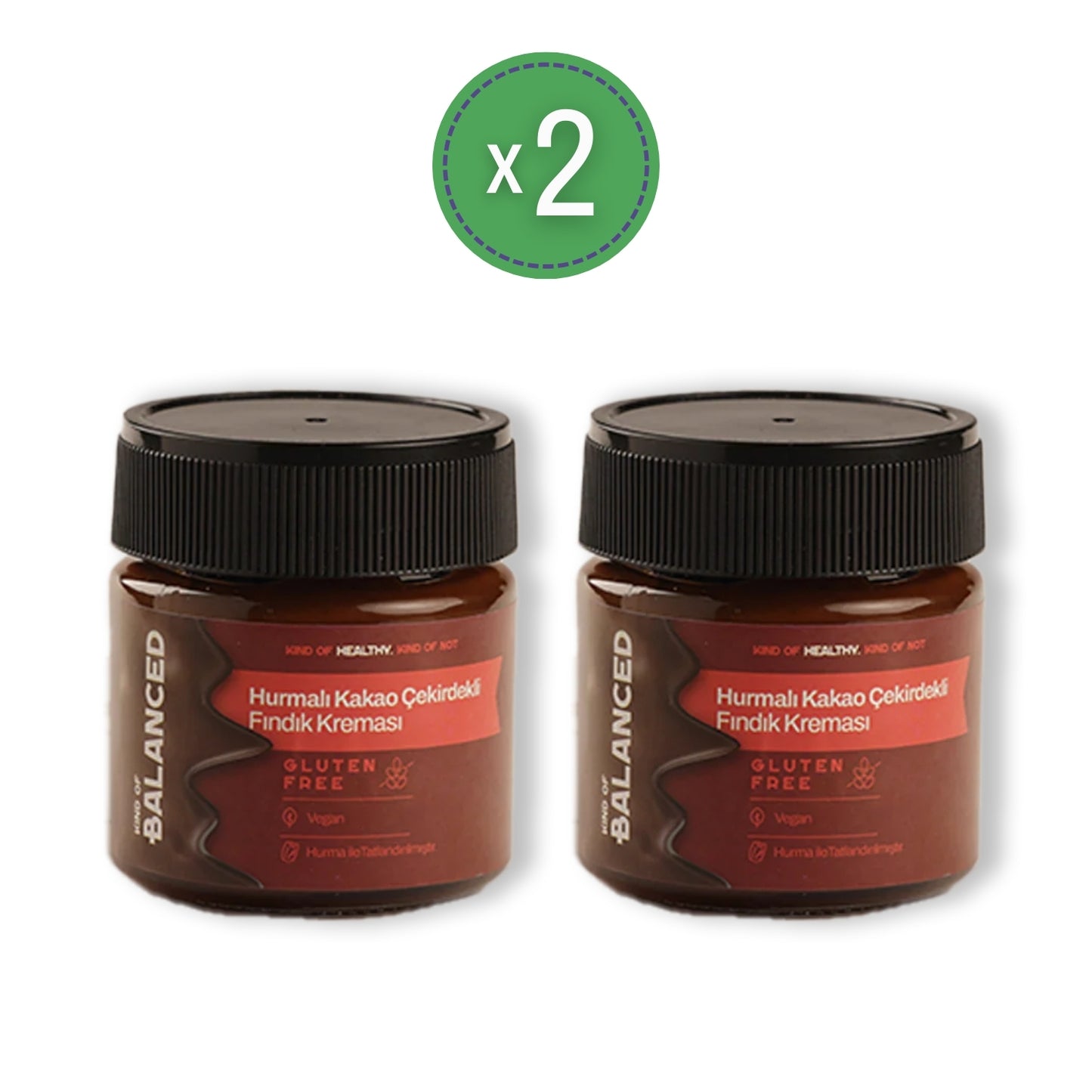 Hurmalı Kakao Çekirdekli Fındık Kreması %73 Fındık (Şekersiz, Katkısız) 200 Gr