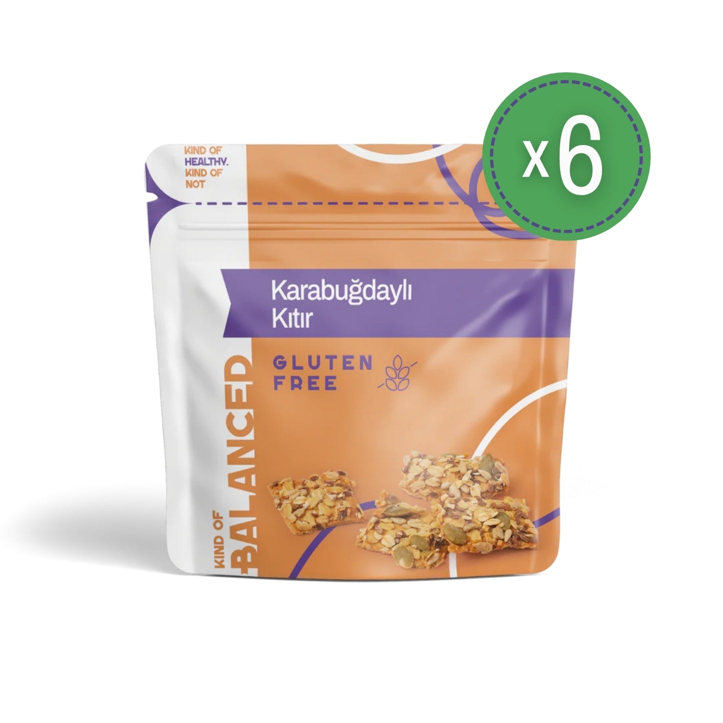 Glütensiz Karabuğdaylı Kıtır 50 Gr