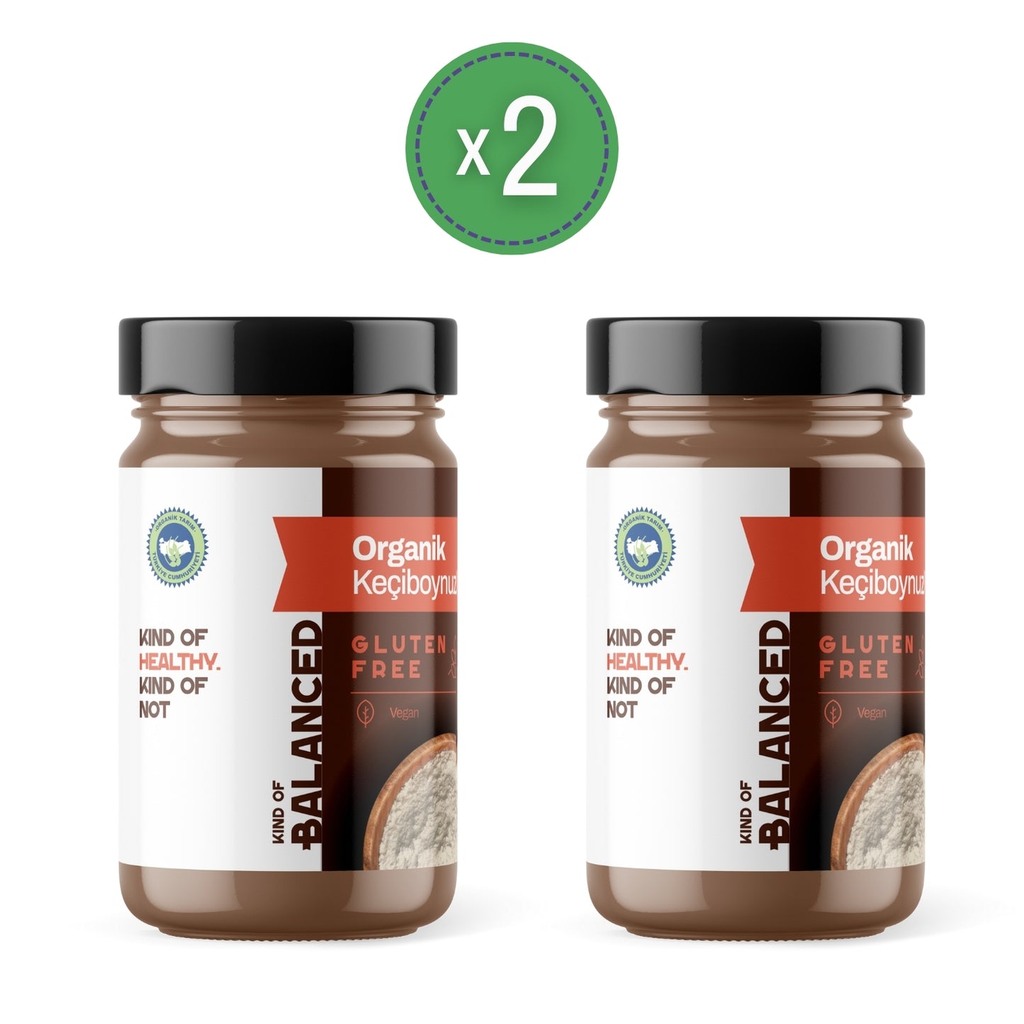 Organik Keçiboynuzu Unu 250 Gr (Organik Sertifikalı)