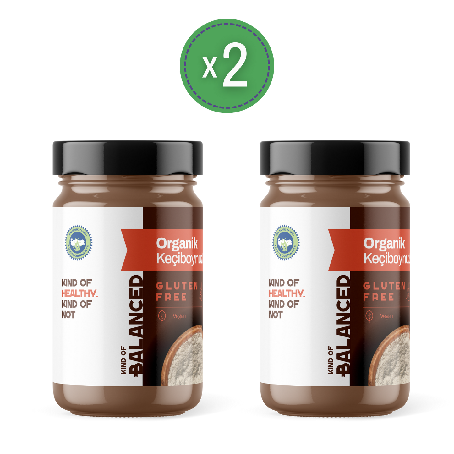 Organik Keçiboynuzu Unu 250 Gr (Organik Sertifikalı)