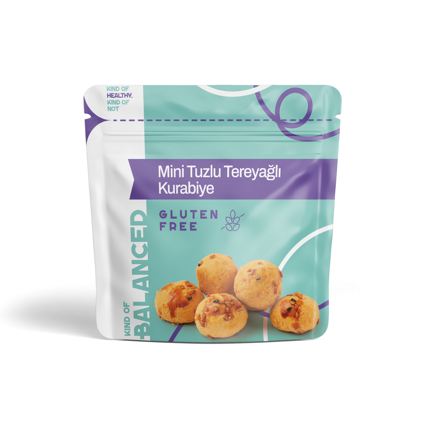 Glütensiz Mini Tuzlu Tereyağlı Kurabiye 50 Gr