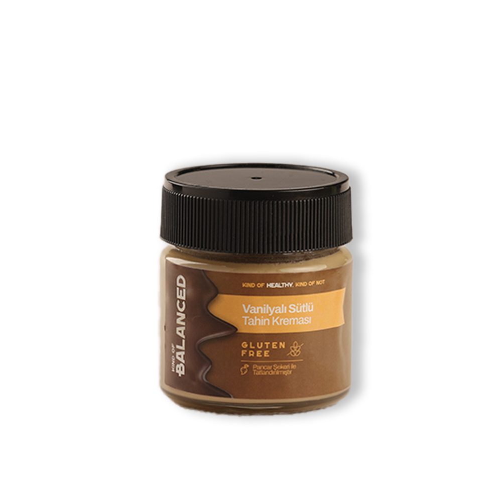 Vanilyalı Sütlü Tahin Kreması 200 Gr