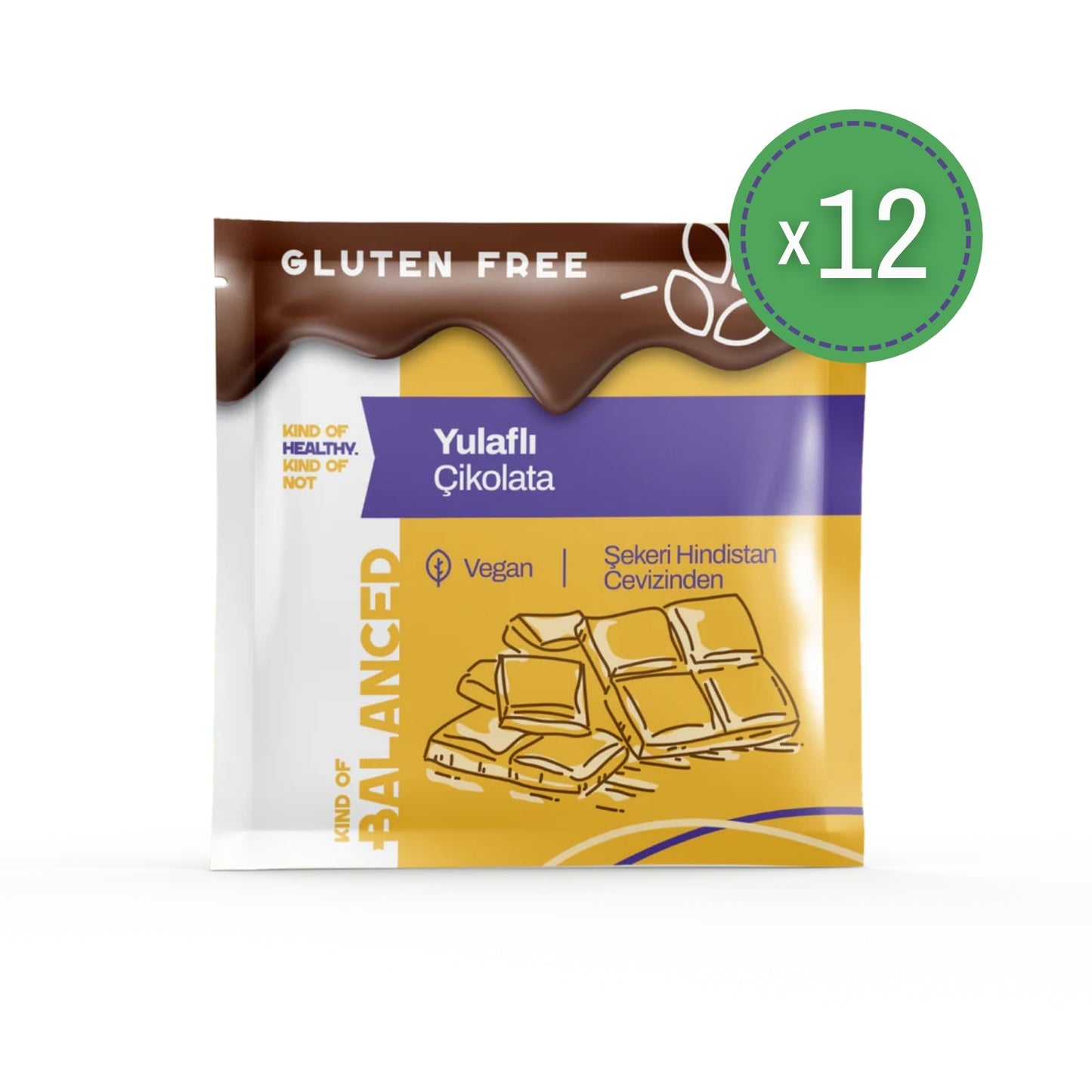 Yulaf Sütlü Organik Hindistan Cevizi Şekerli Çikolata 40 Gr