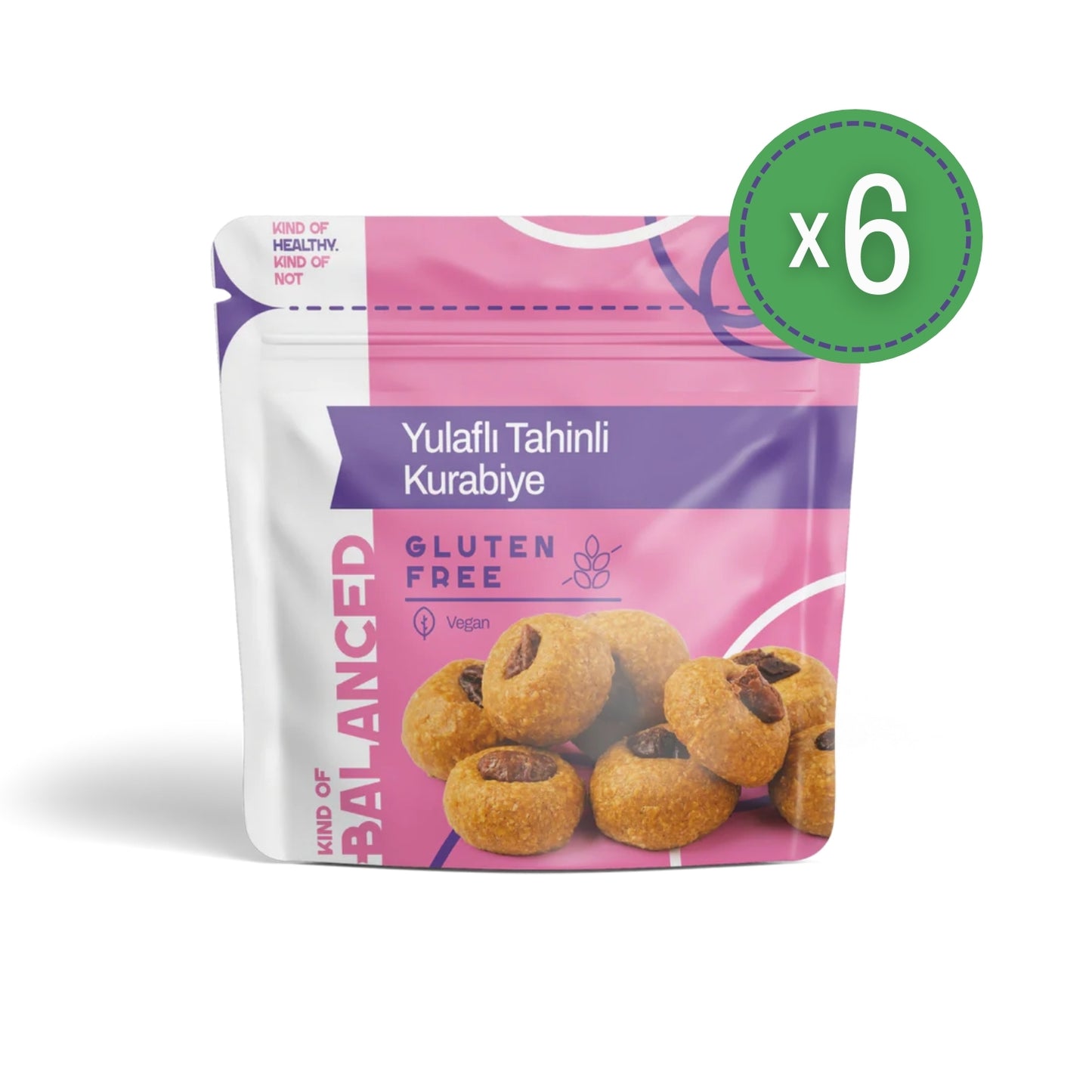 Glütensiz Yulaflı Tahinli Kurabiye 50 Gr