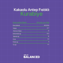 Glütensiz Kakaolu Antep Fıstıklı Kurabiye 50 Gr