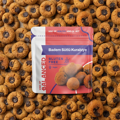 Glütensiz Badem Sütlü Kurabiye 50 Gr