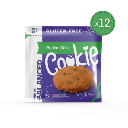 Glütensiz Badem Sütlü Cookie 60 Gr