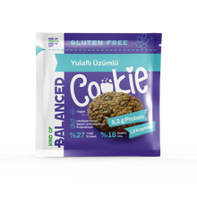 Glütensiz Yulaflı Üzümlü Proteinli Cookie 60 gr