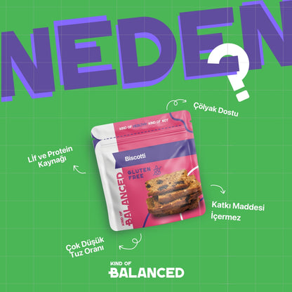 Glütensiz Biscotti 50 Gr