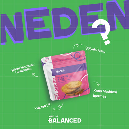 Glütensiz Biscotti 50 Gr