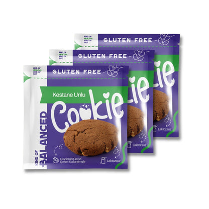 Glütensiz Kestane Unlu Cookie 60 Gr