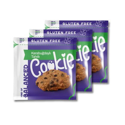 Glütensiz Karabuğdaylı Tahıllı Cookie 60 Gr
