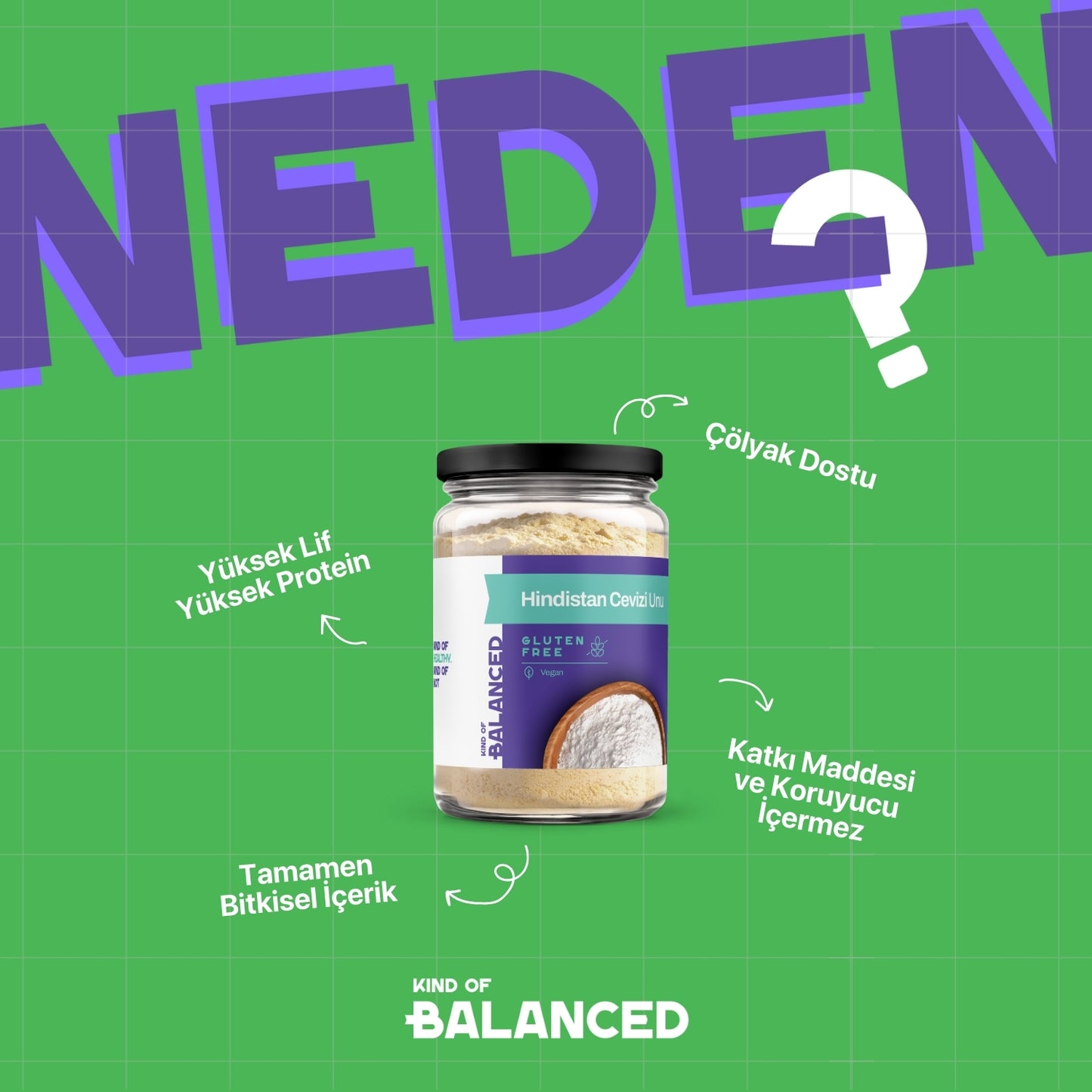 Hindistan Cevizi Unu 320 Gr