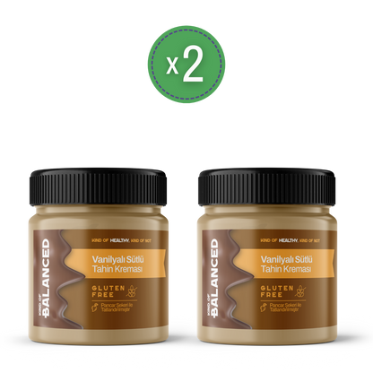Vanilyalı Sütlü Tahin Kreması 200 Gr