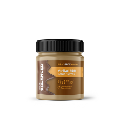 Vanilyalı Sütlü Tahin Kreması 200 Gr