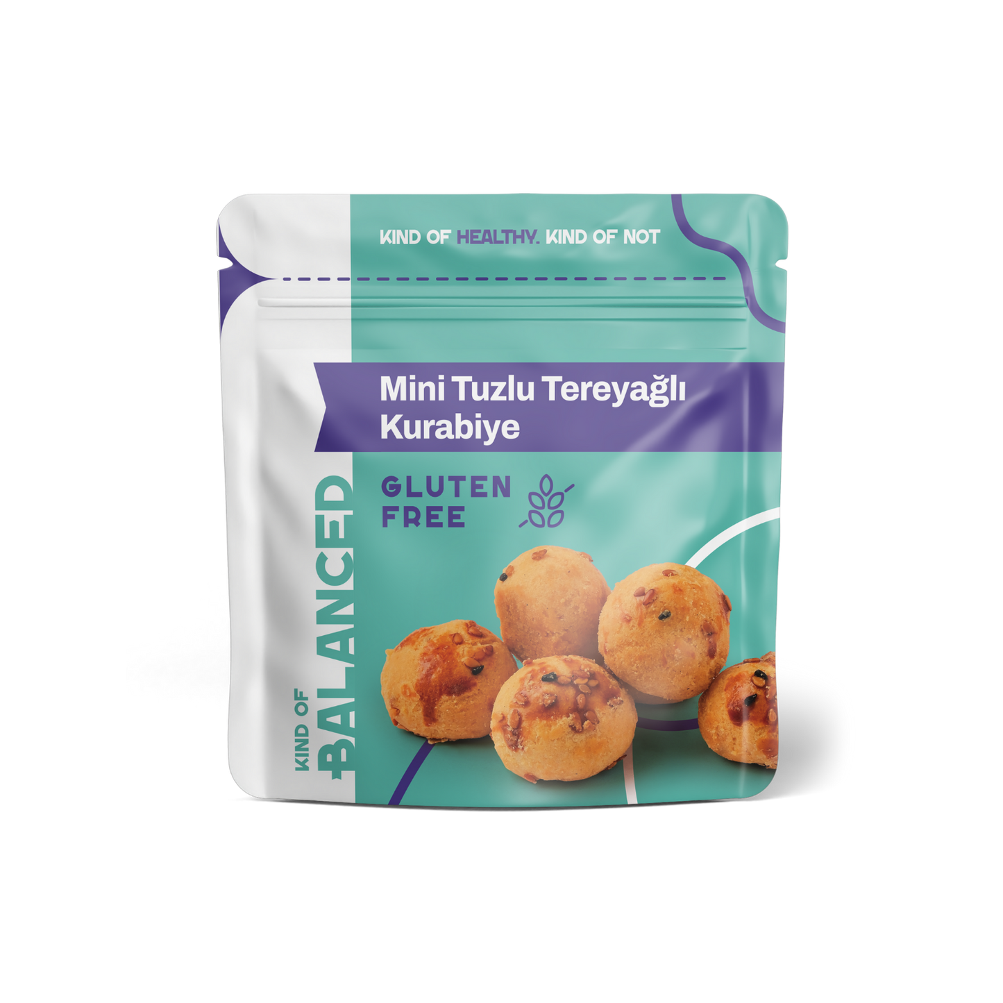 Glütensiz Mini Tuzlu Tereyağlı Kurabiye 50 Gr