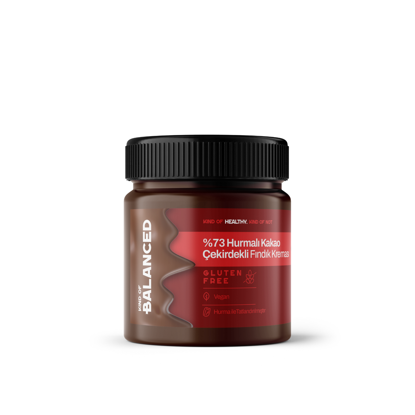 Hurmalı Kakao Çekirdekli Fındık Kreması %73 Fındık (Şekersiz, Katkısız) 200 Gr