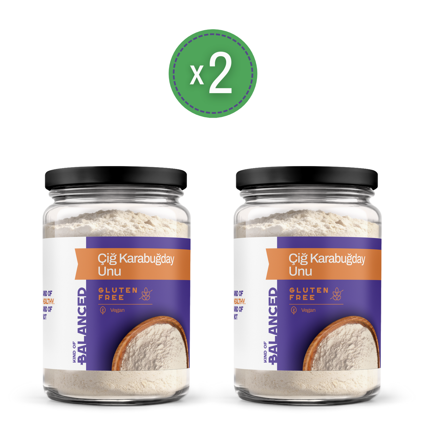 Glütensiz Çiğ Karabuğday Unu 350 Gr