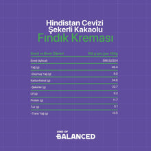 Hindistan Cevizi Şekerli Kakaolu Fındık Kreması 200 Gr