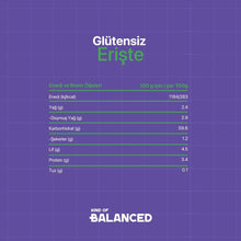 Glütensiz Erişte 250 Gr
