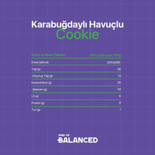Glütensiz Karabuğdaylı Havuçlu Cookie 60 Gr