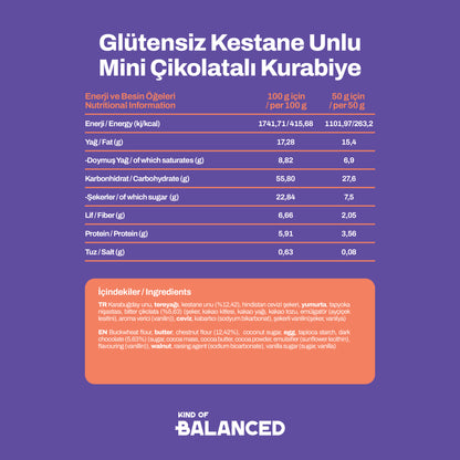 Glütensiz Tatlı Mini Kurabiye Poppini Tadım Seti x 6 Adet