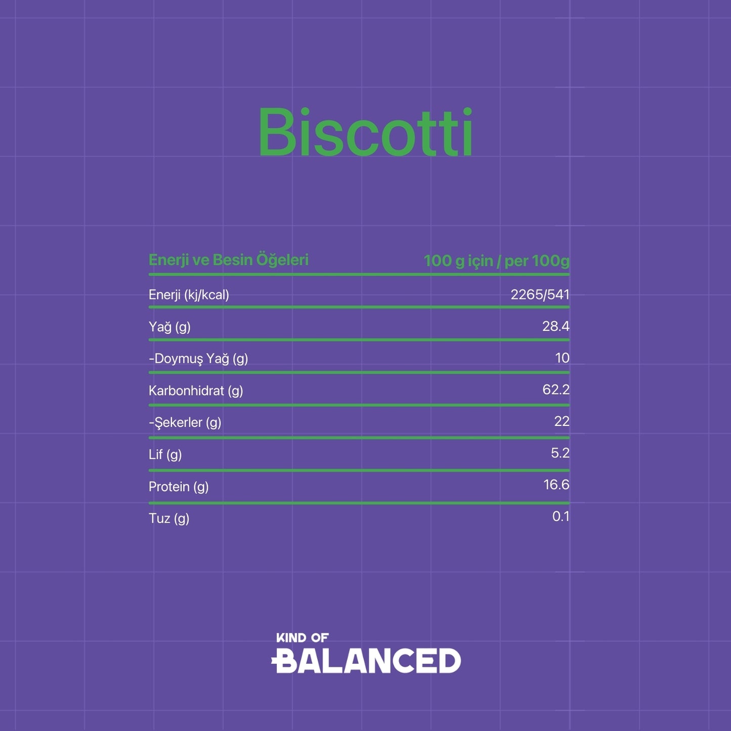 Glütensiz Biscotti 50 Gr