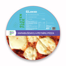 Glütensiz Karabuğdaylı 4 Peynirli Pizza 370 Gr