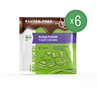 Antep Fıstıklı Yulaflı Çikolata 40 Gr