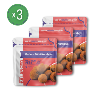 Glütensiz Badem Sütlü Kurabiye 50 Gr