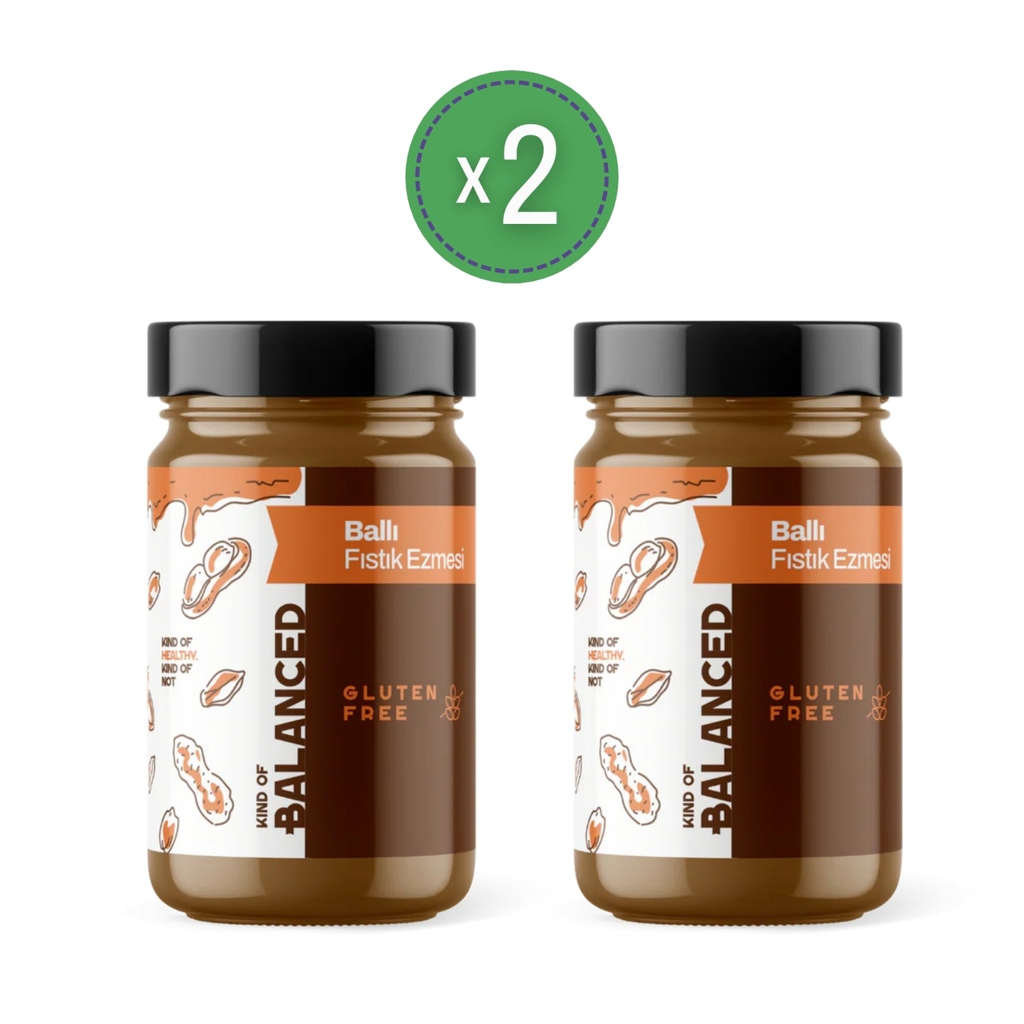 Ballı Fıstık Ezmesi 300 Gr