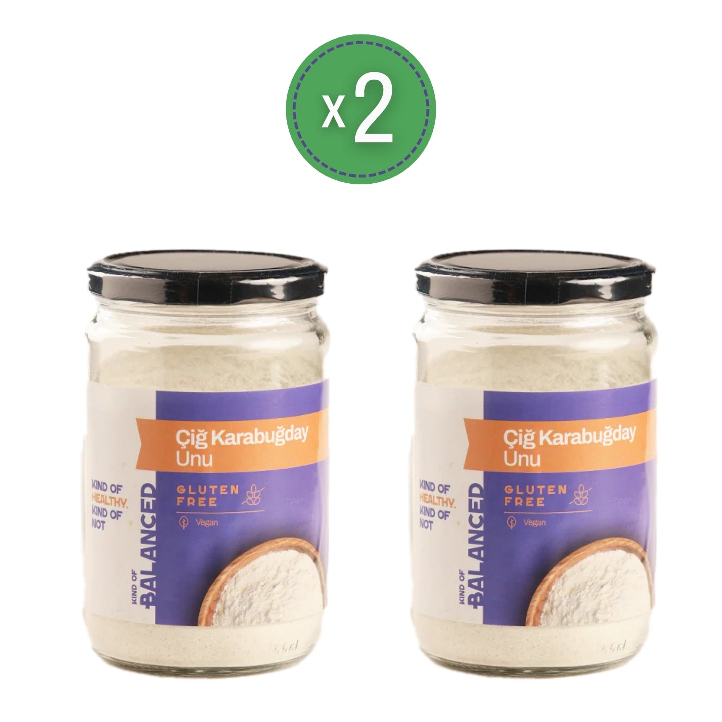 Glütensiz Çiğ Karabuğday Unu 350 Gr