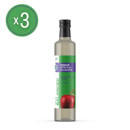 Organik Elma Suyu Konsantresi 340 Gr (Organik Sertifikalı)