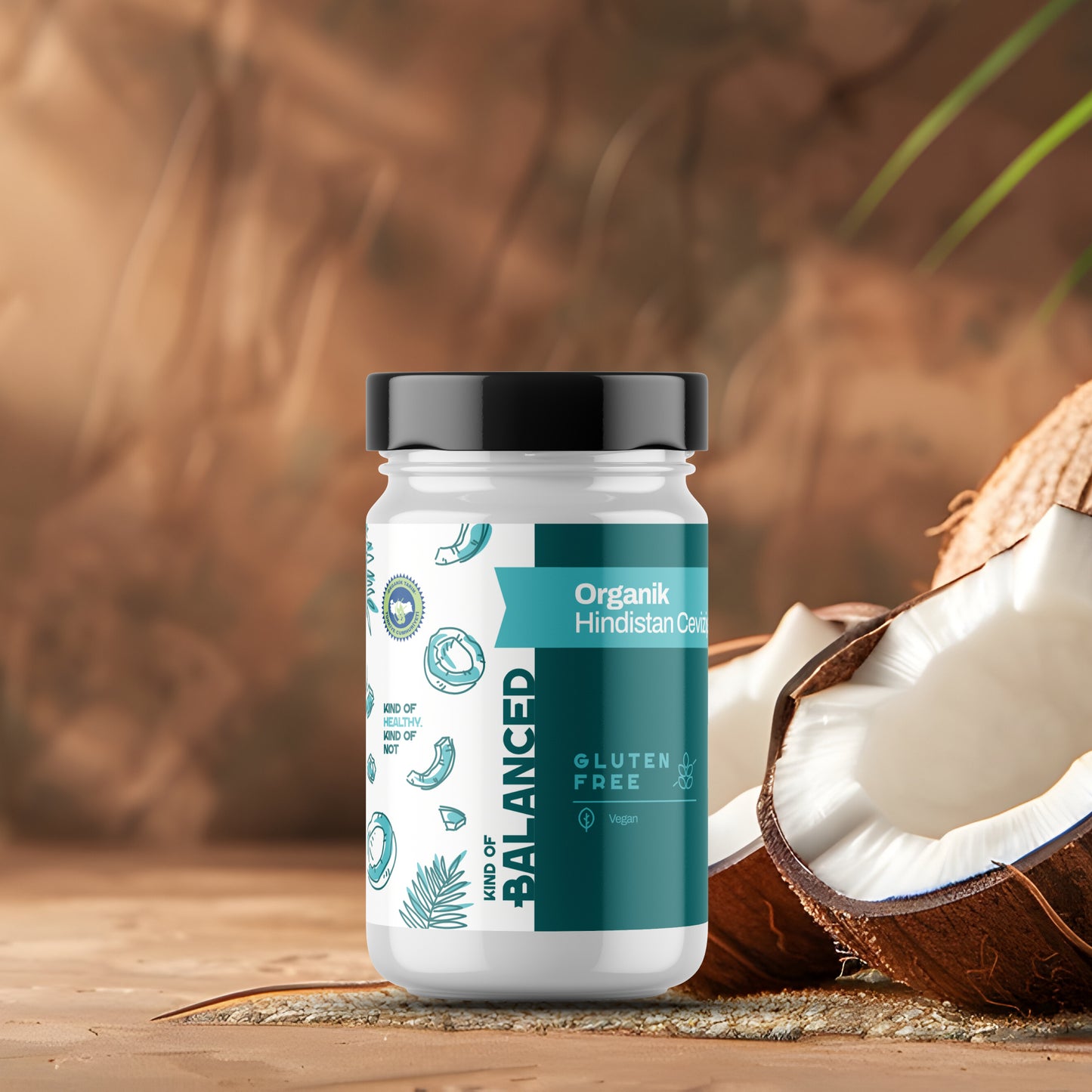 Organik Hindistan Cevizi Yağı 150 ml (Organik Sertifikalı)