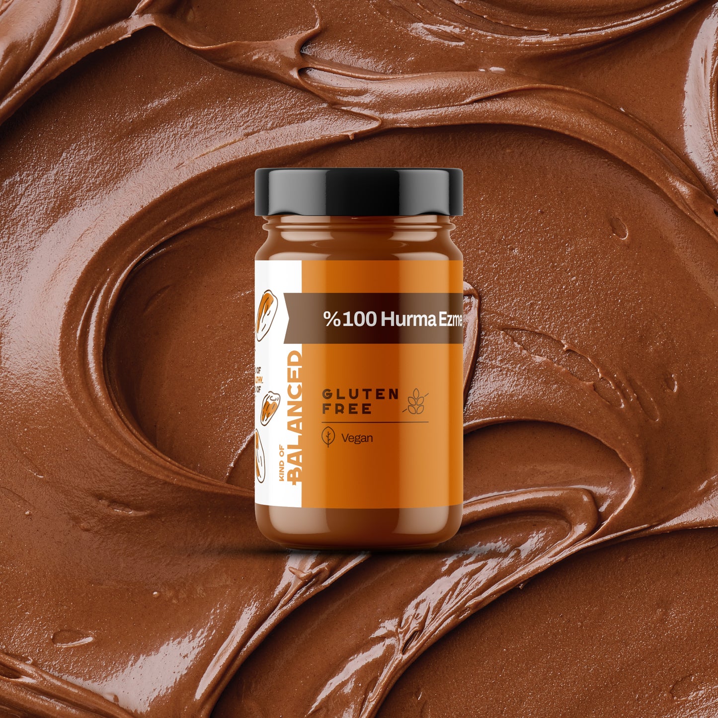 %100 Sade Hurma Ezmesi 250 Gr