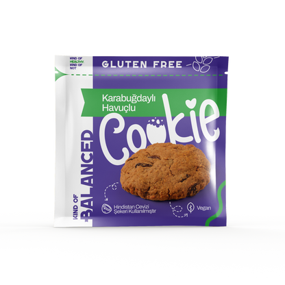 Glütensiz Karabuğdaylı Havuçlu Cookie 60 Gr