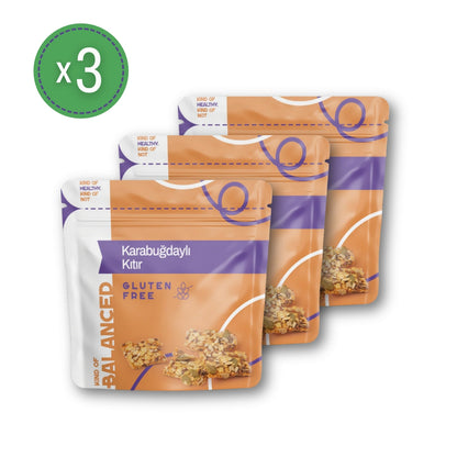 Glütensiz Karabuğdaylı Kıtır 50 Gr