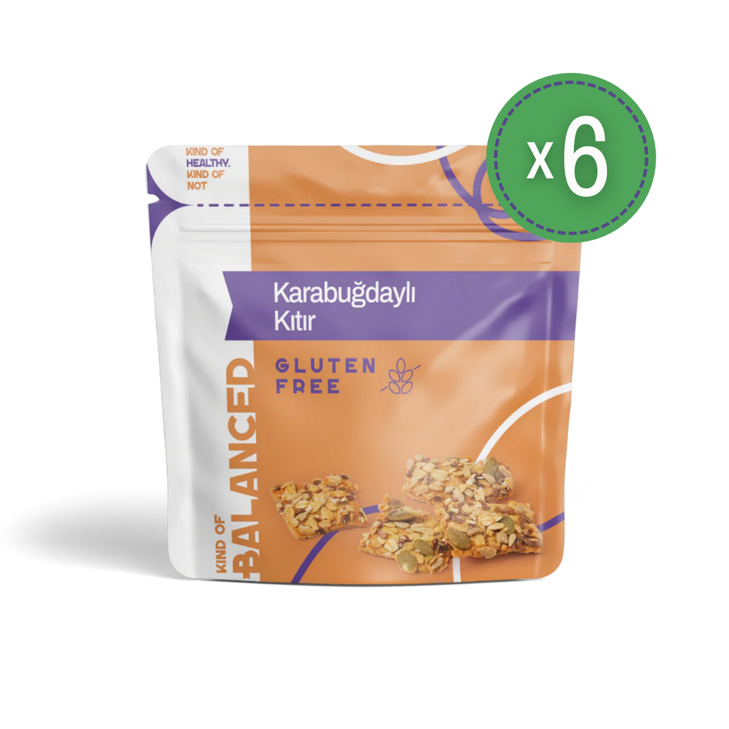 Glütensiz Karabuğdaylı Kıtır 50 Gr
