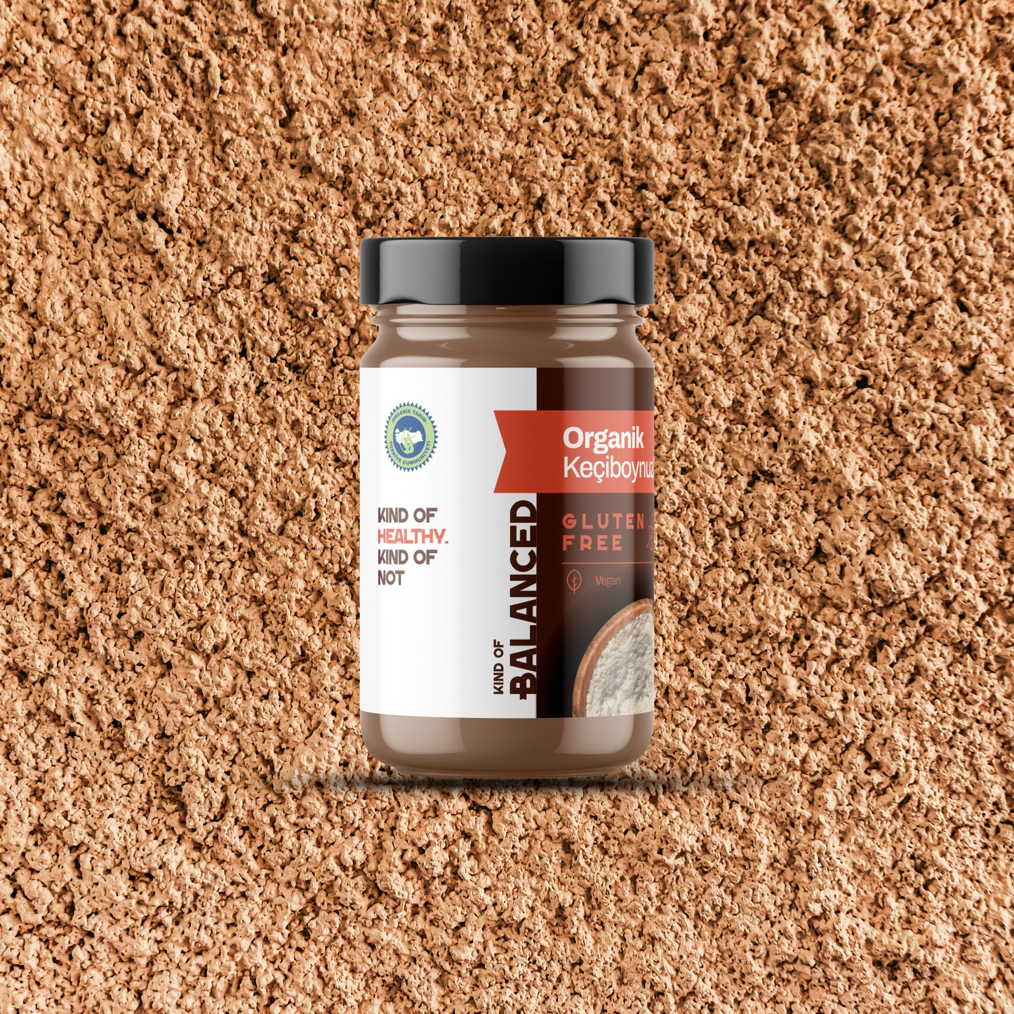 Organik Keçiboynuzu Unu 250 Gr (Organik Sertifikalı)