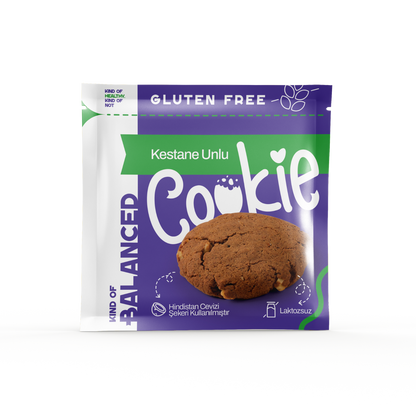 Glütensiz Kestane Unlu Cookie 60 Gr